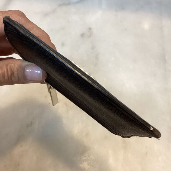 Kate Spade Black Zip Card Wallet - Picture 5 of 7